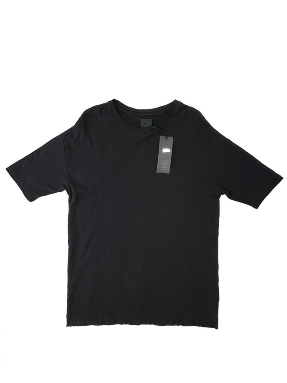 Thom Krom Men’s Size Medium T-Shirt Black 100% Cotton Short Sleeved New NWT